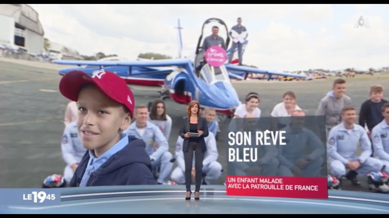 Rencontre inédite des pilotes de la Patrouille de France et de plusieurs petits guerriers