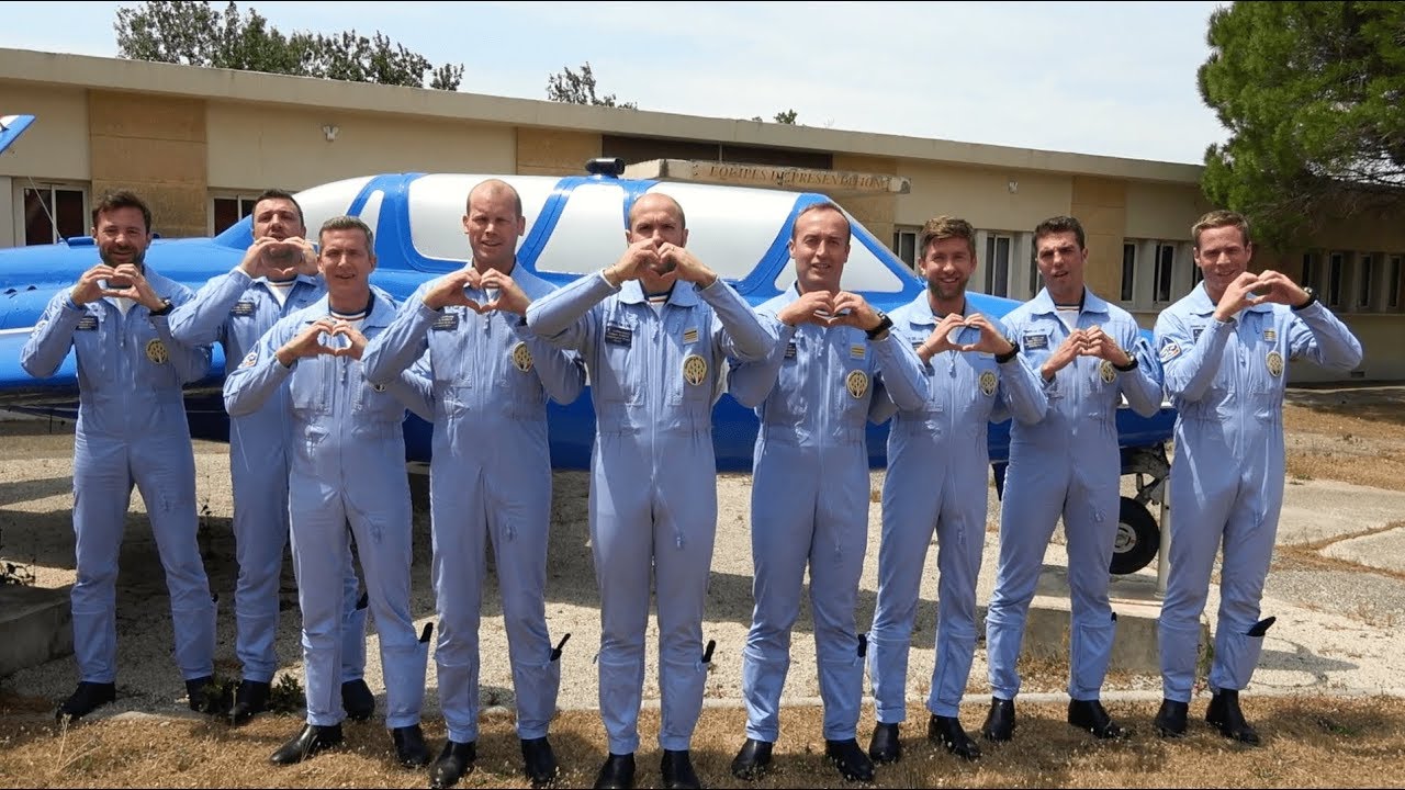 La Patrouille de France, marraine d'Imagine for Margo