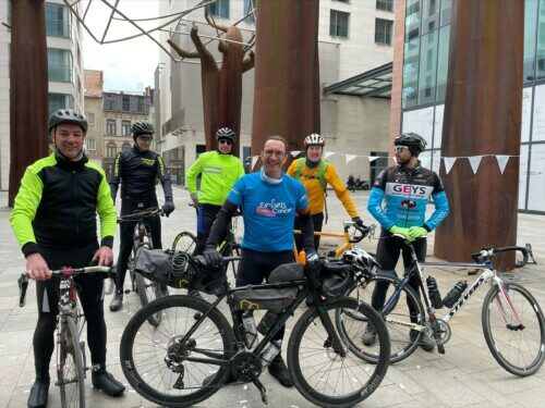 Le défi à vélo de Stéphane