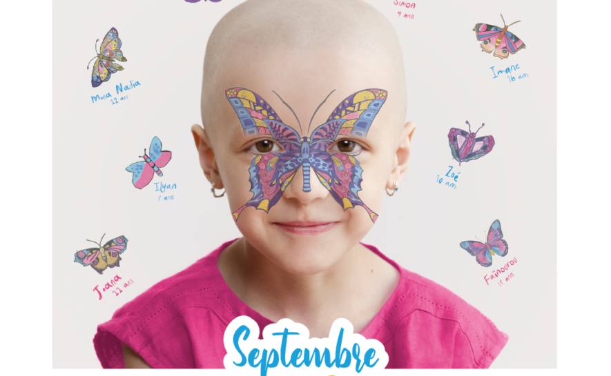 Septembre en Or : ensemble portons le papillon de l’espoir pour des enfants sans cancer
