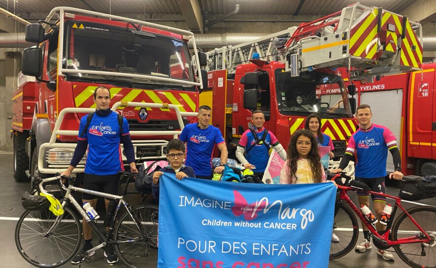 350km de défi à vélo pour les pompiers de Saint-Germain-en-Laye