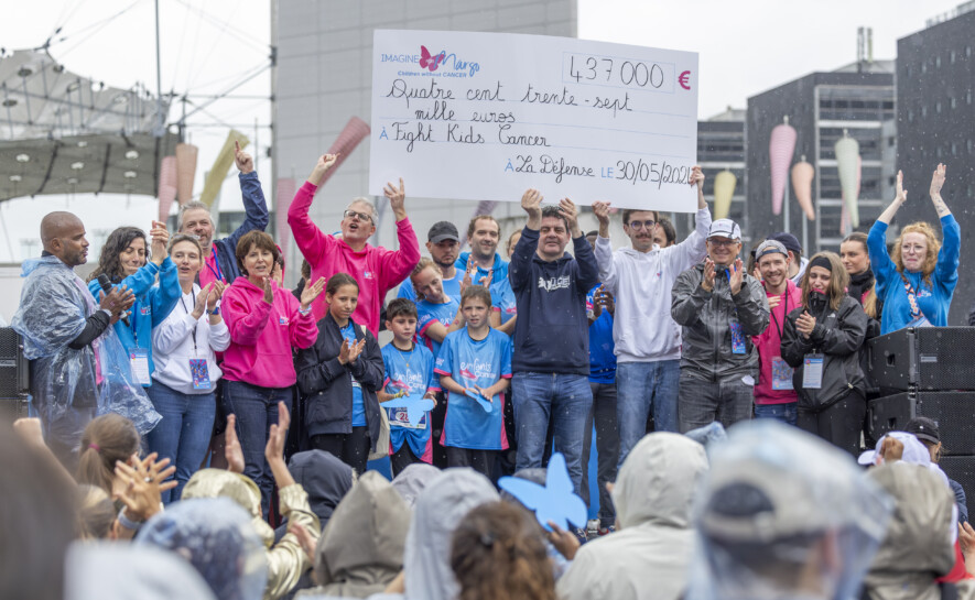 5e édition record de la course Enfants sans Cancer City : 437.000 euros collectés par Imagine for Margo pour la recherche !