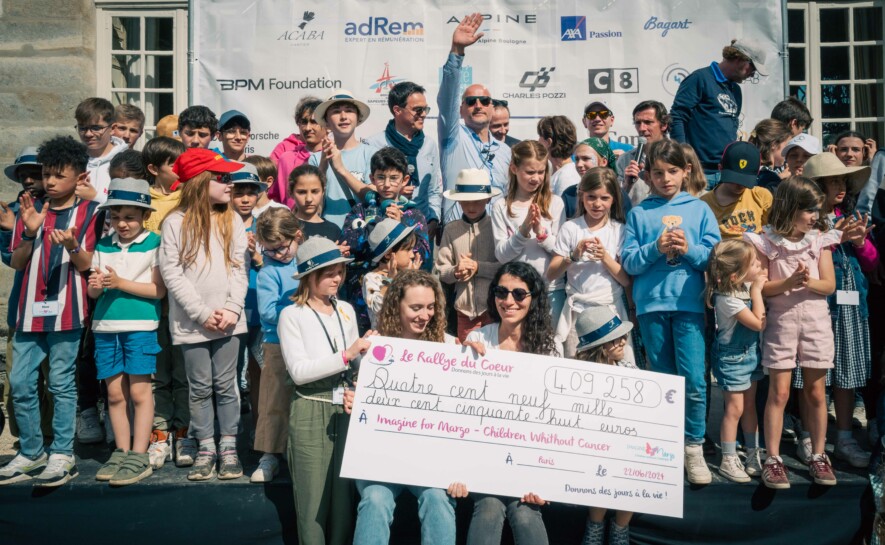 8e édition du Rallye du Coeur de Paris : 409258 euros collectés pour lutter contre les cancers pédiatriques !