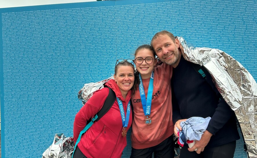 Un Ironman solidaire aux Sables d’Olonne pour Charline et ses parents