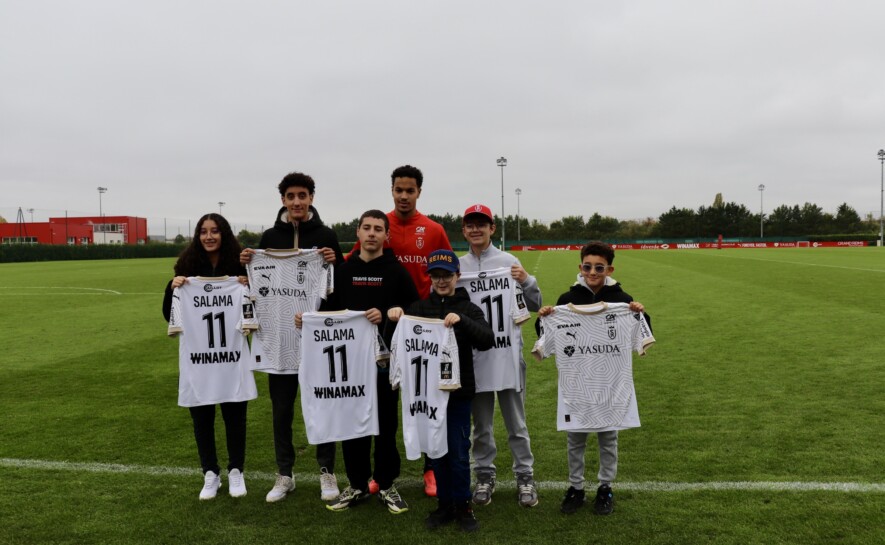 Stade de Reims : une journée inoubliable pour les enfants atteints de cancer