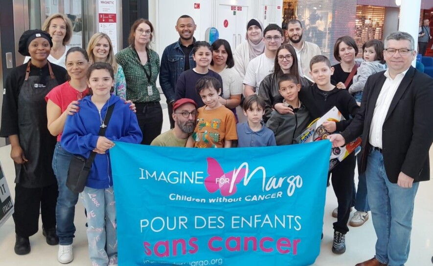 Une matinée magique à Beaugrenelle Paris pour les enfants soutenus par Imagine for Margo