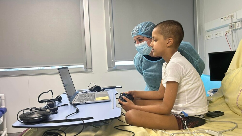 Sport et espoir à l’hôpital