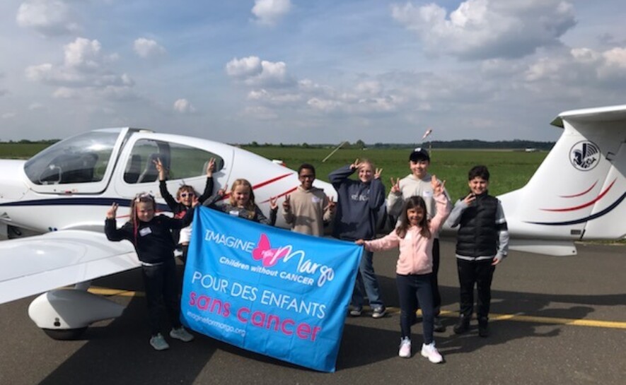 Un baptême de l’air inoubliable avec FLY N’KISS pour huit petits guerriers