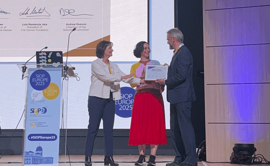 Innovation Award 2025 de fight kids cancer décerné au Dr. Joshua Waterfall de l’Institut Curie