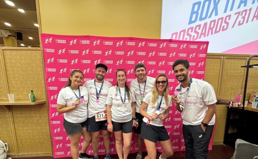 Des foulées pour l’espoir : SOCFIM engagée pour des enfants sans cancer pendant l’Ekiden