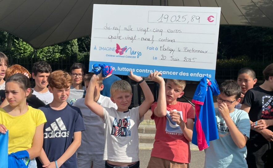 Les collégiens de Saint-François d’Assise se mobilisent plus que jamais pour Imagine for Margo !