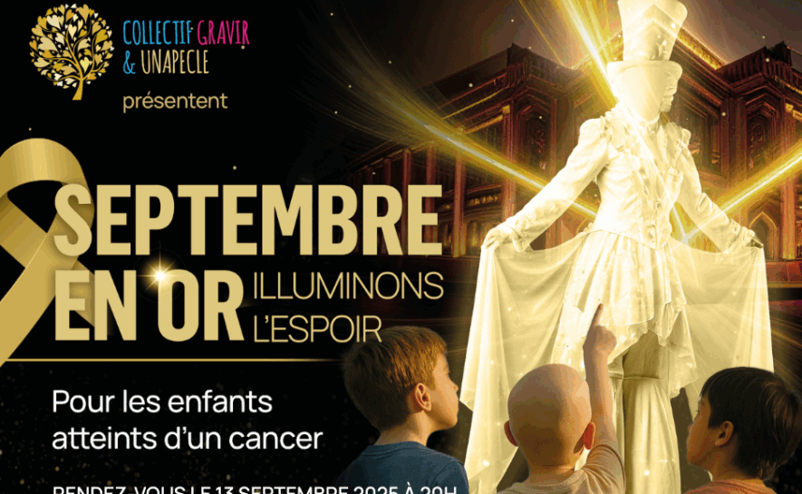 Septembre en Or : une mobilisation nationale contre les cancers pédiatriques le 13 septembre 2025