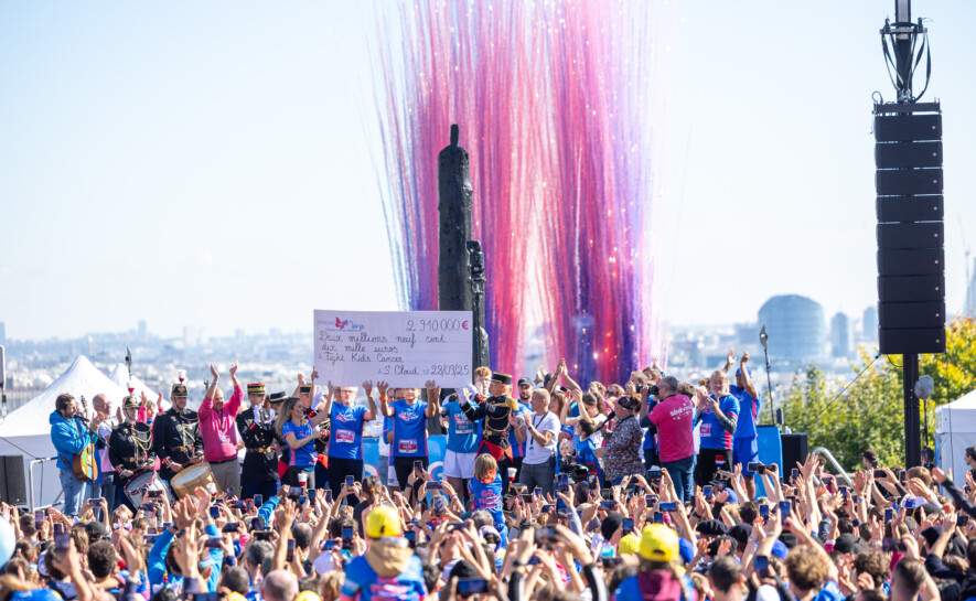 7500 coureurs et 2,91 millions d’euros pour la recherche lors de Enfants sans Cancer 2025