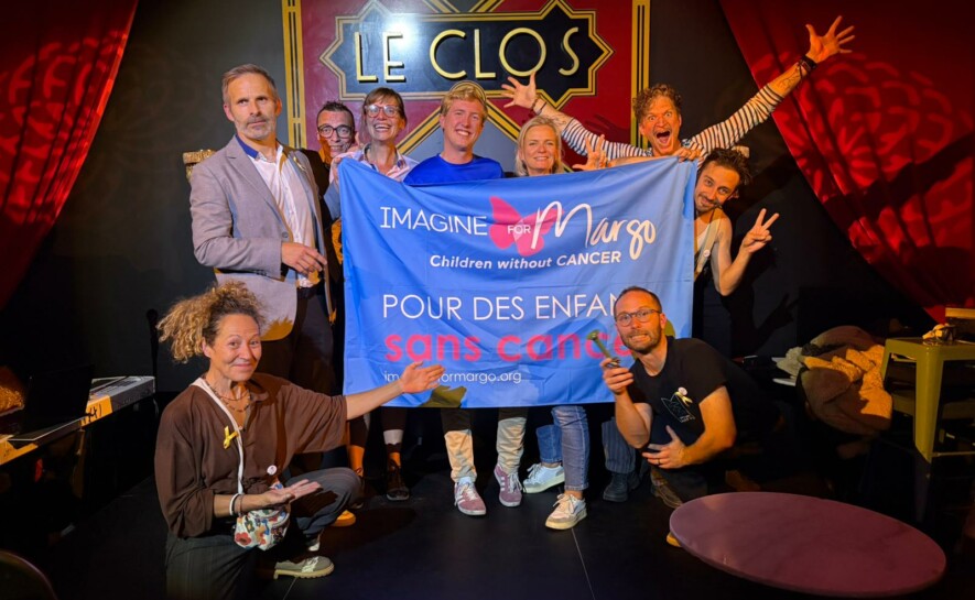 Reims se pare de doré et récolte plus de 12 000 € pour les enfants atteints de cancer