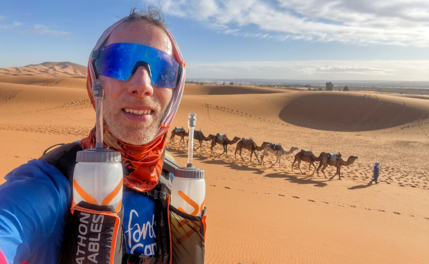 270 km dans le désert pour les enfants : François Painlong au Marathon des Sables avec Imagine for Margo