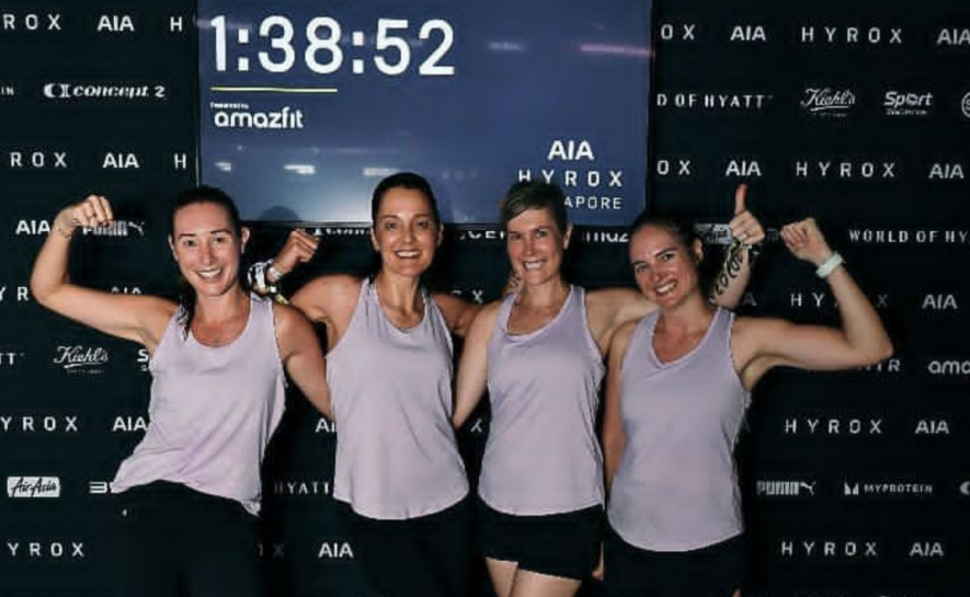 Hyrox Singapour, sueur et solidarité : quand le sport devient un acte d&rsquo;amour