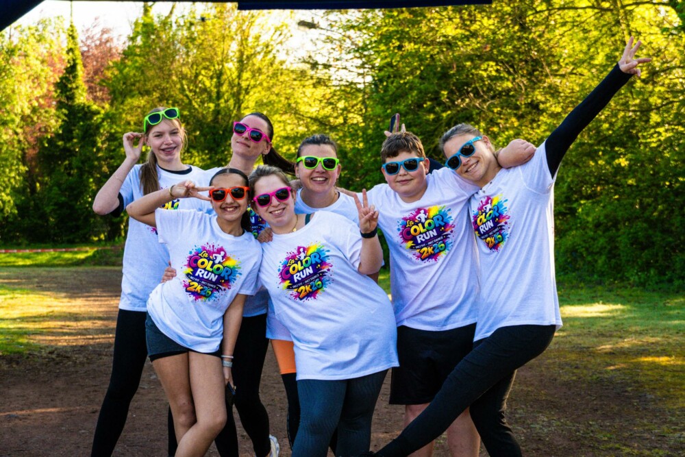 Le Color Run ne explosion de couleurs pour une cause essentielle