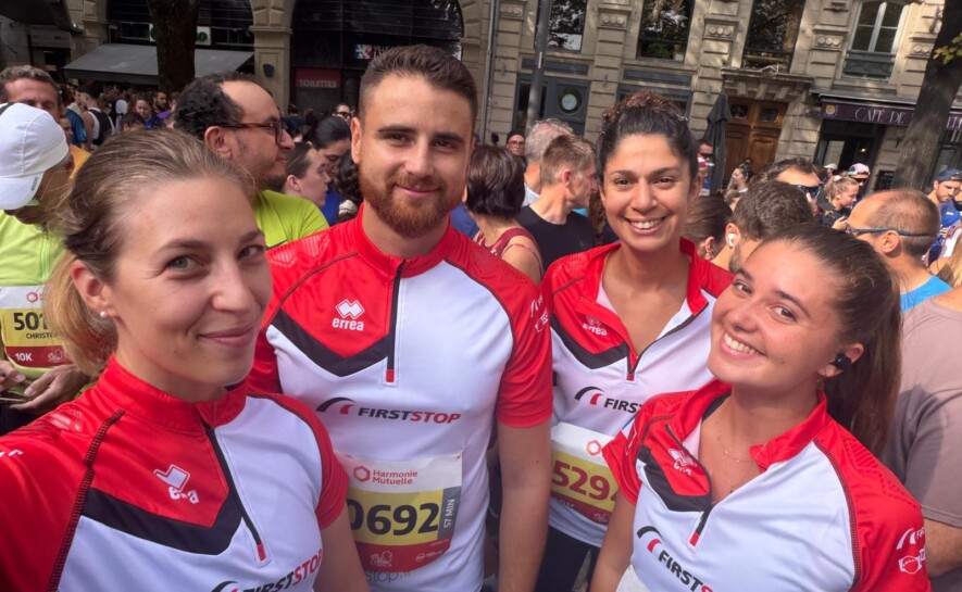 First Stop parcourt 814 km à la Run in Lyon pour des enfants sans cancer !