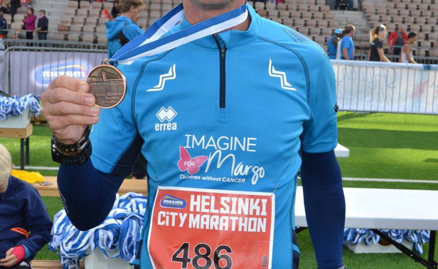 Le 7ème marathon de Nicolas Brumelot à Helsi