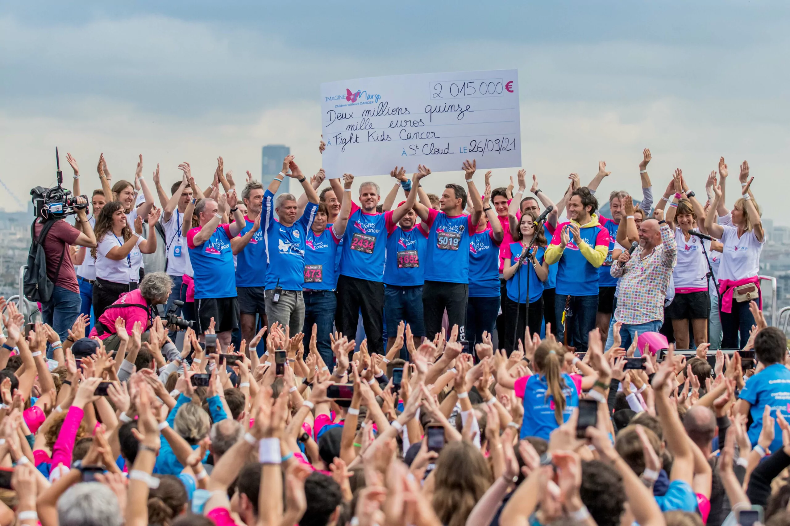 Plus de 2 millions d'euros collectés pour la recherche à l'occasion de la 10e édition de la course Enfants sans Cancer