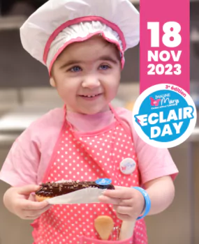 Eclair Day 2023 : L’événement solidaire le plus gourmand et croquant de France revient pour une troisième édition