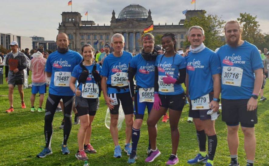 Nos coureurs solidaires à Berlin pour le marathon !