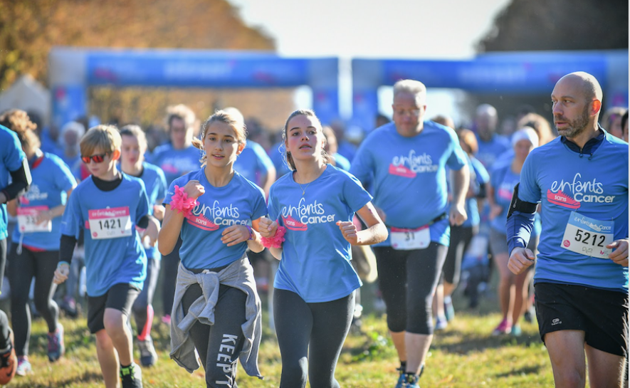 La course Enfants sans Cancer 2020