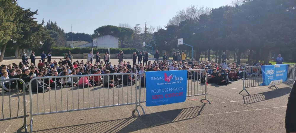 Le cross solidaire du collège Arausio