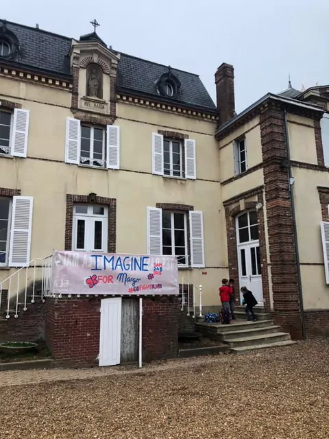 cross solidaire organisé à l'école Saint-Joseph à Nogent-le-Roi au profit de l'association Imagine for Margo