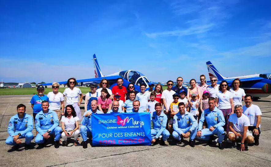 Une journée au Bourget avec la Patrouille de France !
