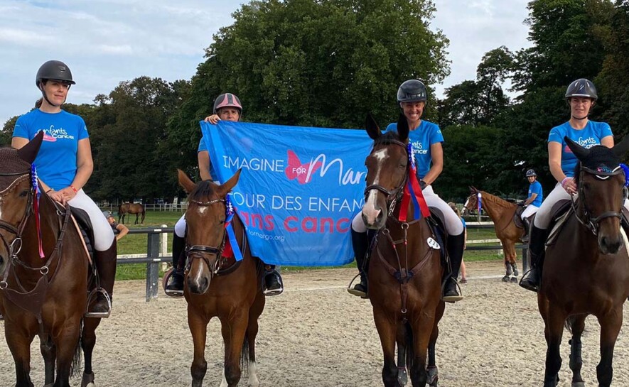 Championnats de France d’équitation amateurs aux couleurs d’Imagine for Margo