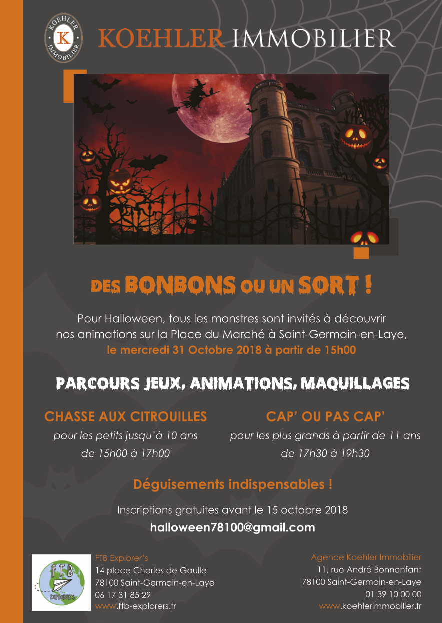Halloween au profit d'Imagine for Margo à Saint-Germain-en-Laye