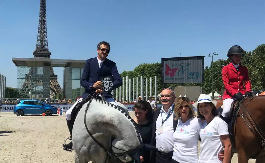 Imagine for Margo au Longines Paris Eiffel Jumping