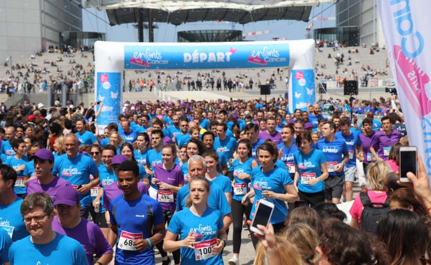 La course Enfants sans Cancer City 2020