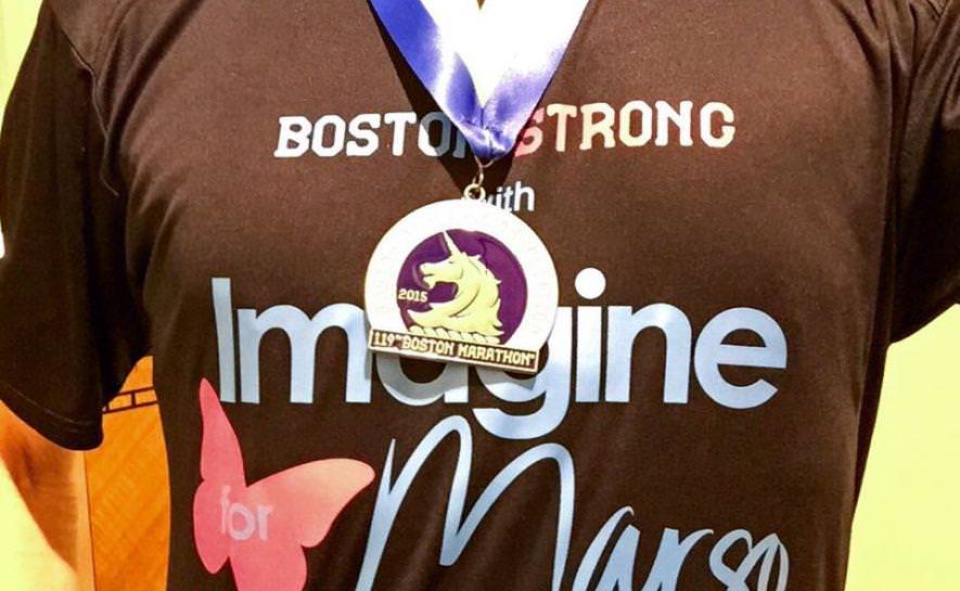 Imagine for Margo au marathon de Boston