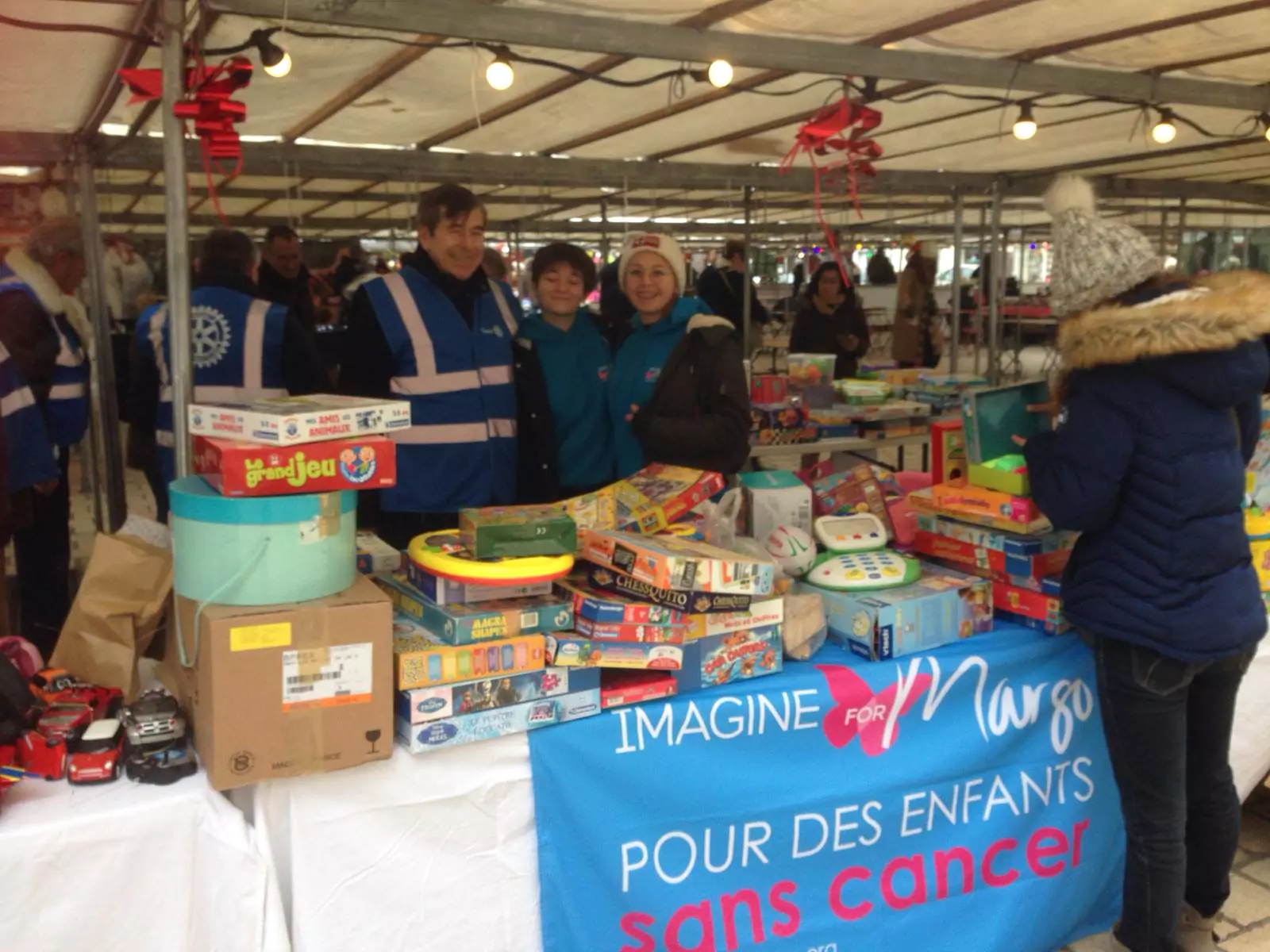 opération jouets solidaire grâce au Rotary de Saint-Germain-en-Laye