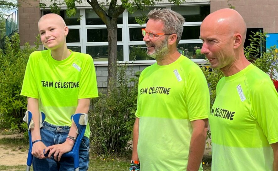 L’ECOLE DE CELESTINE SE MOBILISE POUR DES ENFANTS SANS CANCER