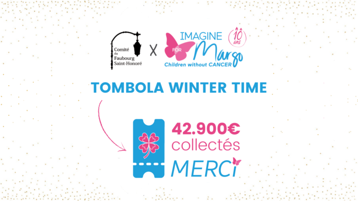 Tombola solidaire Winter Time : 42.900€ collectés pour lutter contre le cancer des enfants