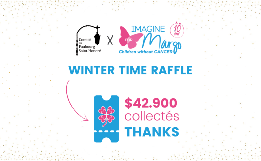 WINTER TIME SOLIDARITY RAFFLE: €42,900 RAISED TO FIGHT CHILDHOOD CANCER