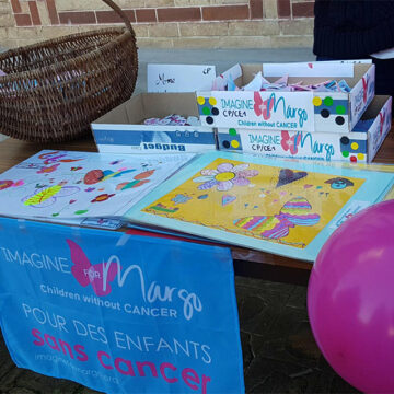 école primaire d'houdan a organisé une vente solidaire au profit d'Imagine for Margo