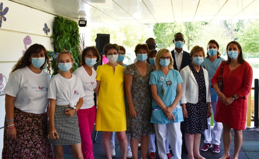 Inauguration à l’hôpital de Mantes-la-Jolie